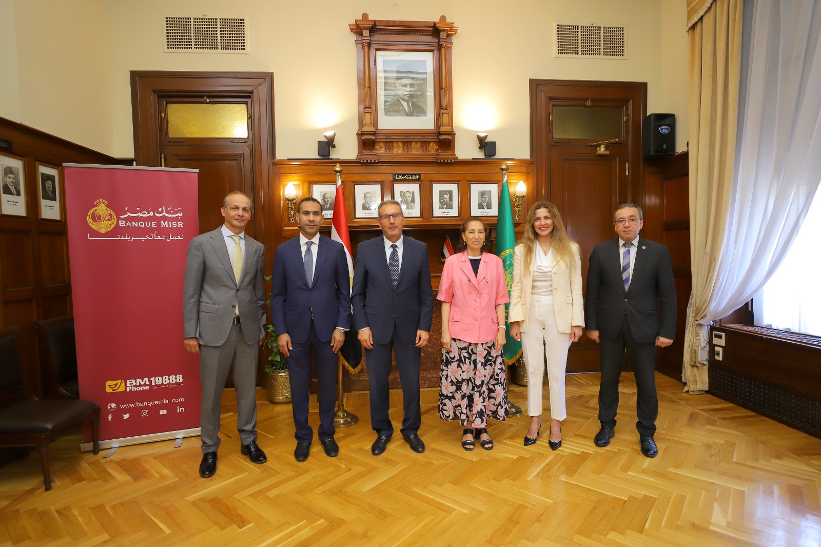 بنك مصر يوقع بروتوكول تعاون مع جامعة مصر للمعلوماتية لتمويل عدد من المنح التعليمية للطلاب