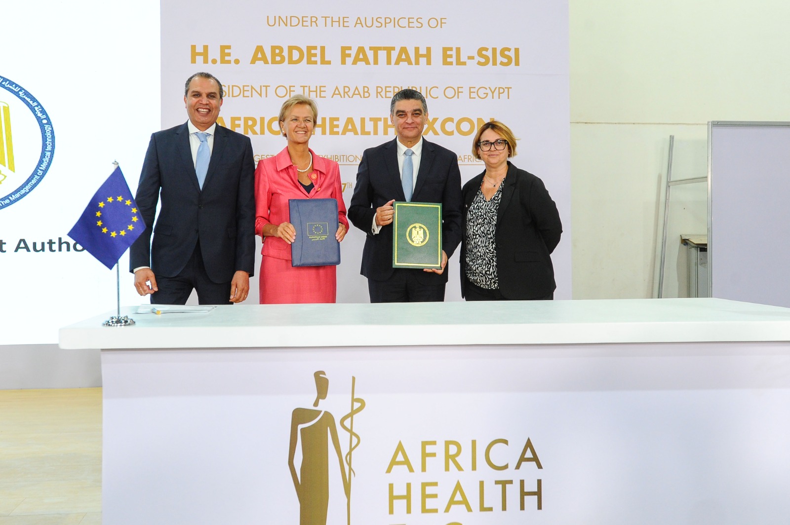 «الصحة» و«هيئة الشراء الموحد» توقعان مذكرة تفاهم مع «دياجاست» الفرنسية و«ثنك برو» لتعزيز الخدمات الطبية في مصر