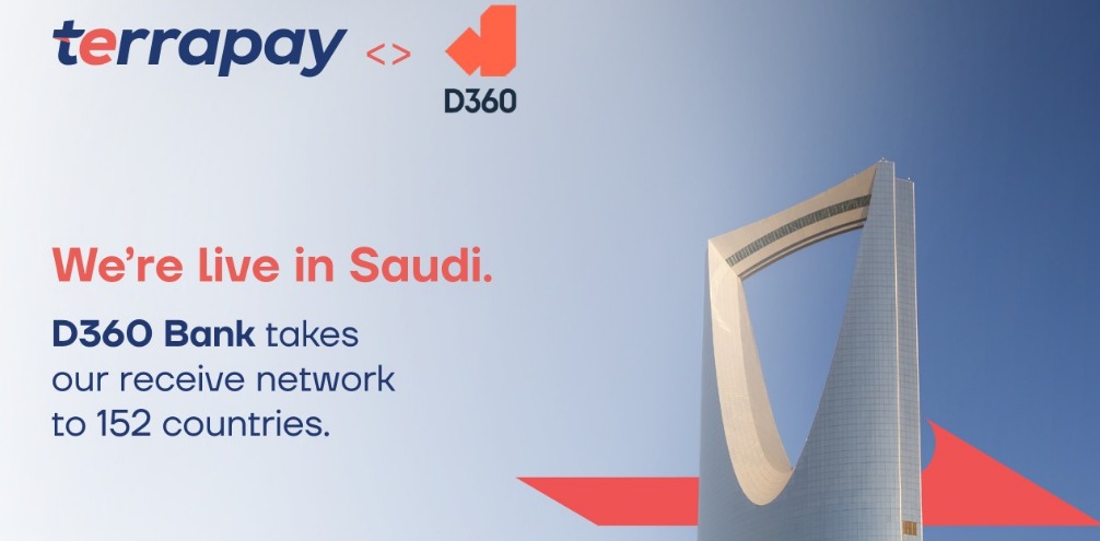 «تيراباي» توسّع شبكتها العالمية بدخول السوق السعودية عبر شراكة مع بنك «D360»