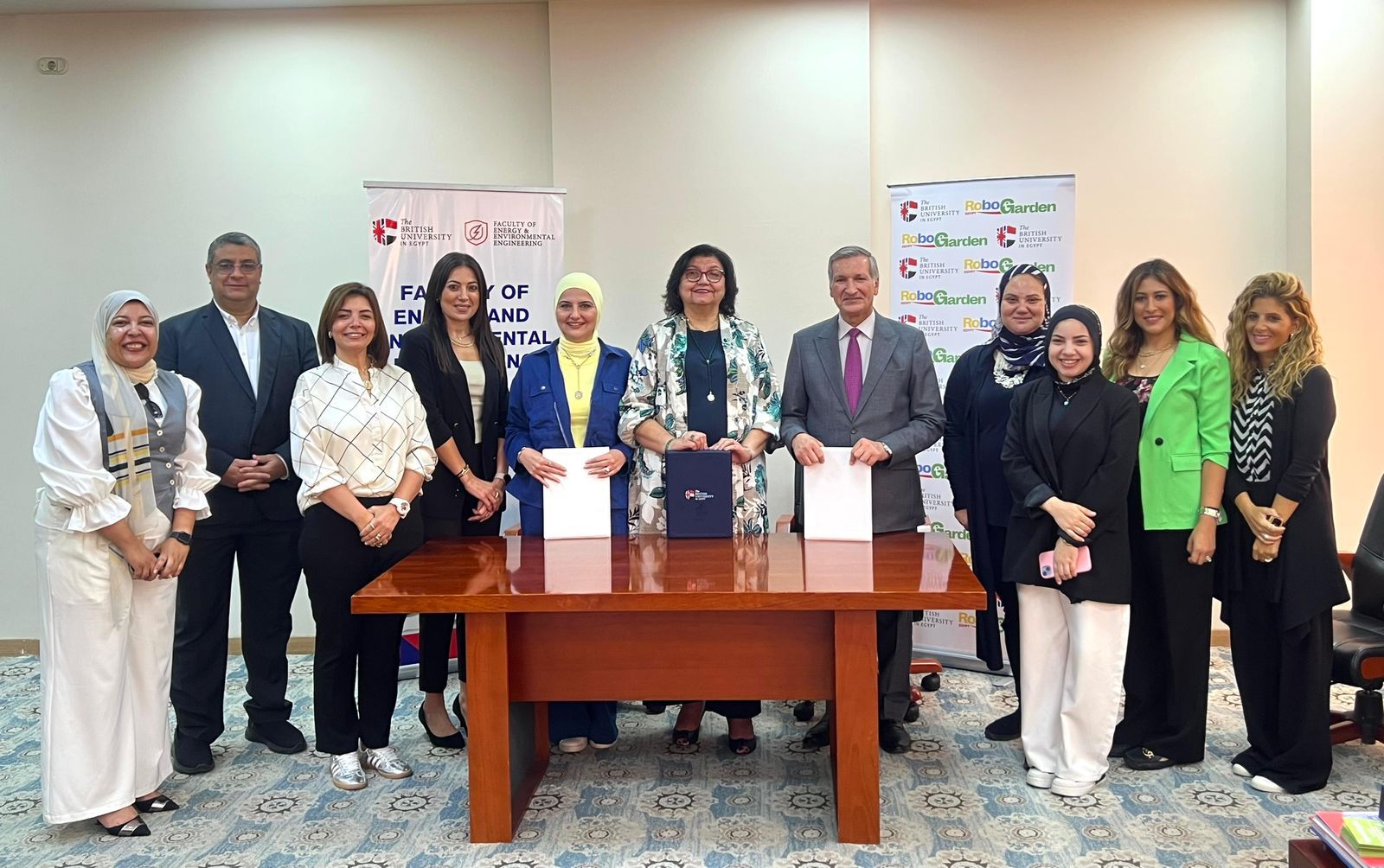 «روبوجاردن مصر» و«هندسة الطاقة بالجامعة البريطانية» تطلقان شراكة لتأهيل جيل رقمي يقود الصناعة